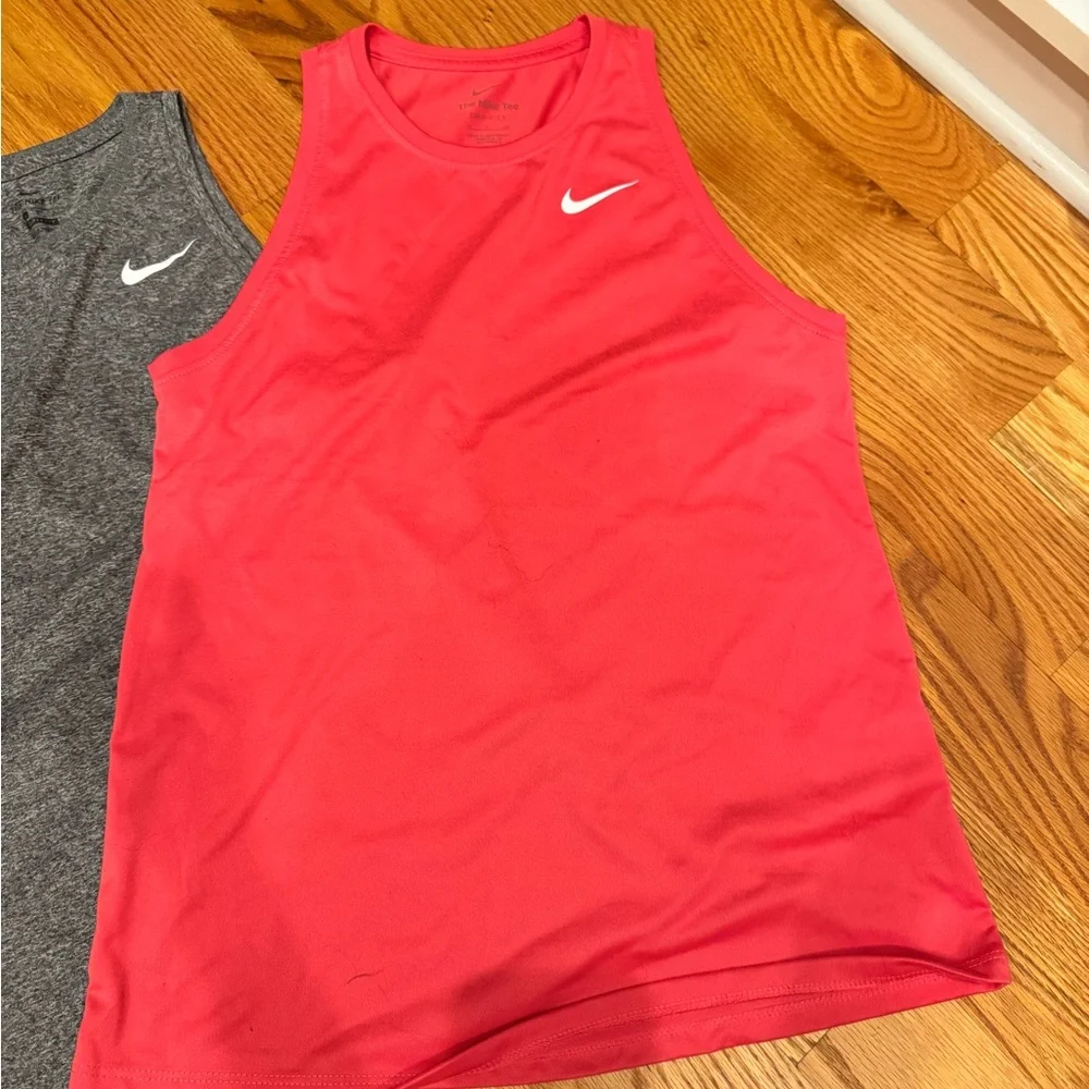 Nike Women’s Tank Tops - Blue, Lavender, Charcoal, Red